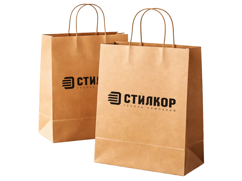 Крафтовые пакеты с логотипом