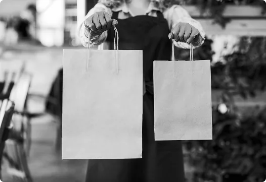 Бумажные пакеты с логотипом — продукция нашего производства